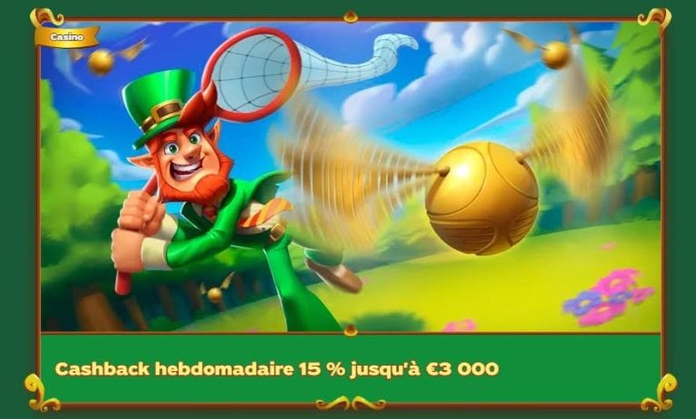 Green Luck Casino cashback hebdomadaire