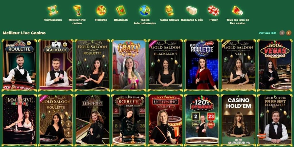 Green Luck Casino live